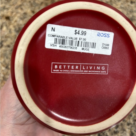 Red Heart Mug - Picture 5 of 6